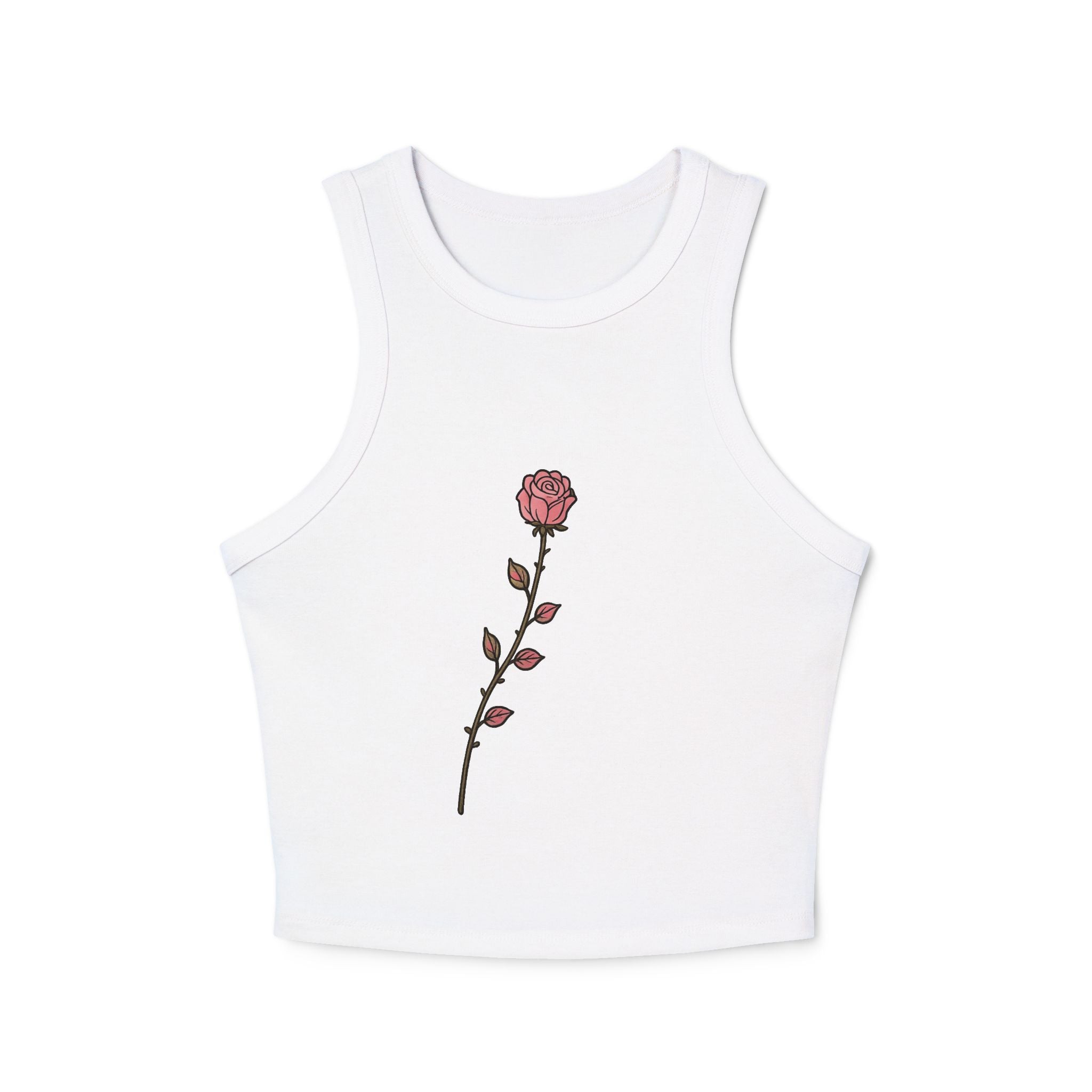 Twinky Rose Minimal Bloom Crop