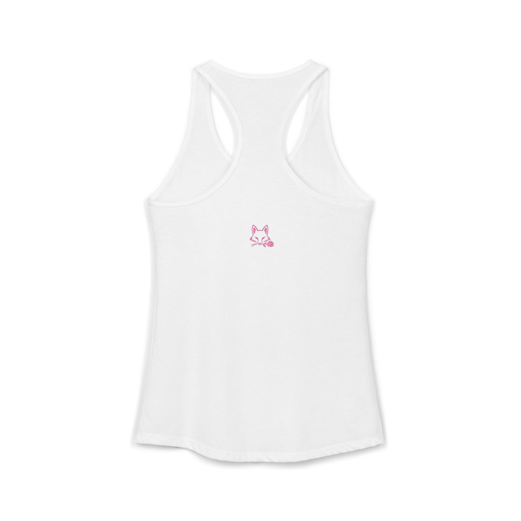 Twinky Rose “Cute, but I bite” Racerback Tank 🌹