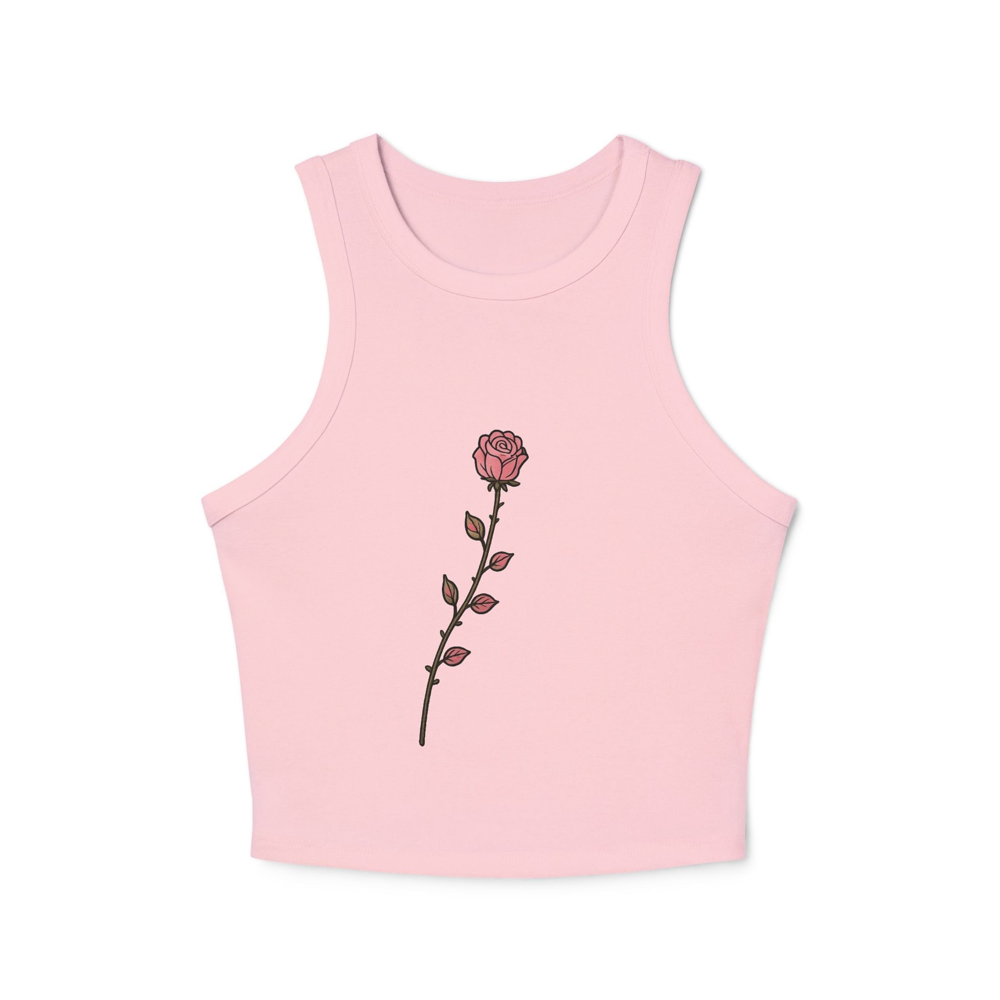 Twinky Rose Minimal Bloom Crop