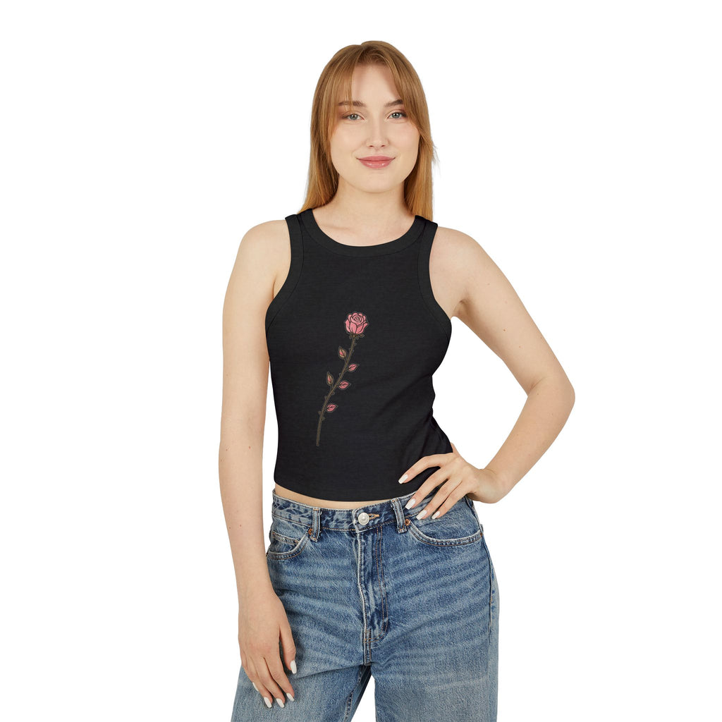 Twinky Rose Minimal Bloom Crop
