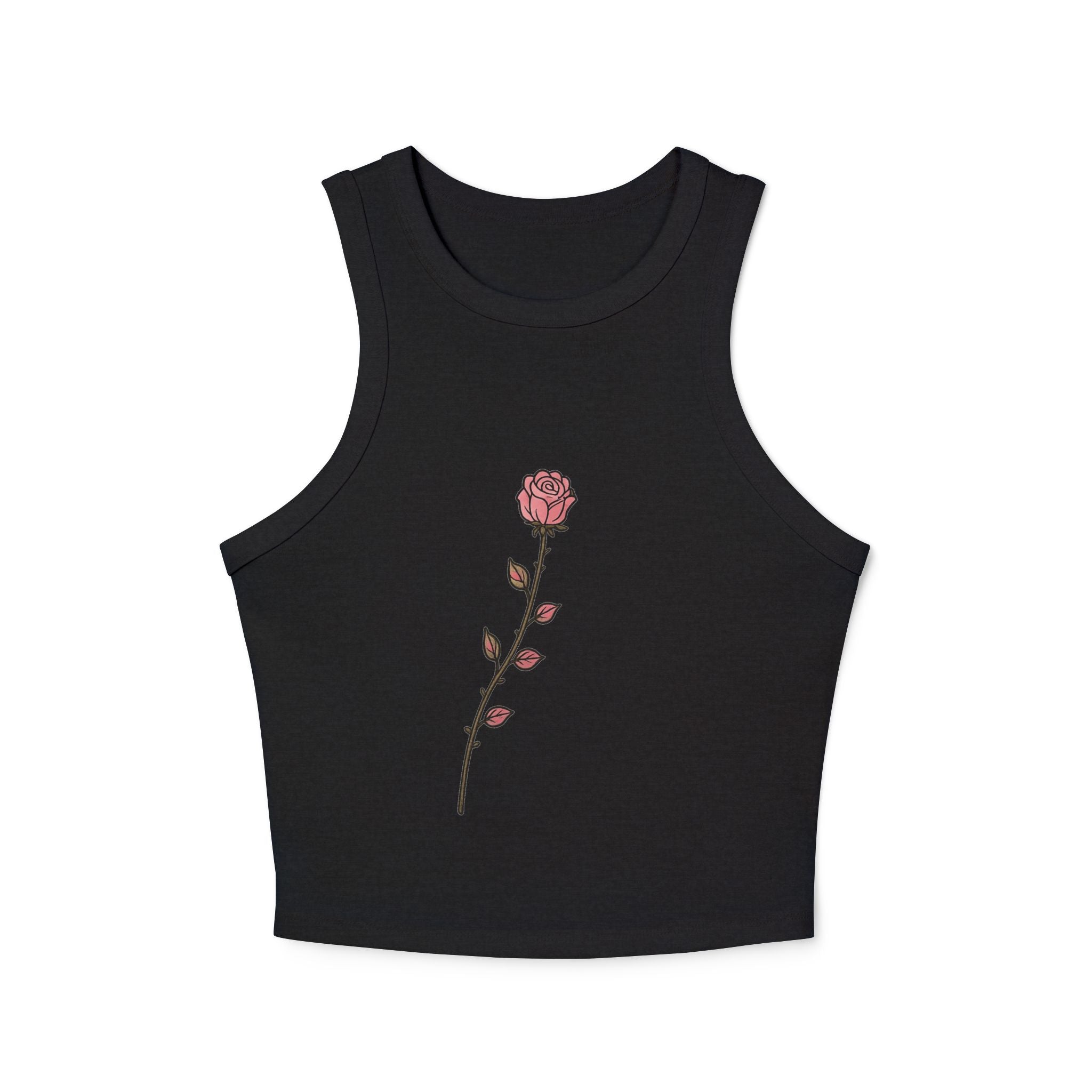 Twinky Rose Minimal Bloom Crop